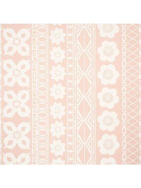Schumacher Mrs. Howell Blush Mary McDonald South Pacific Linen Designer Fabric